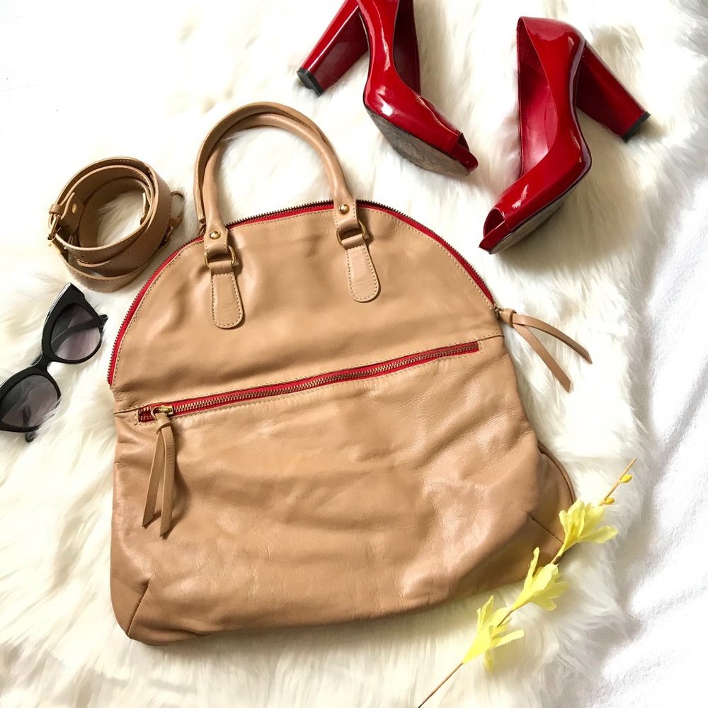 Maurizio Taiuti Italian Leather Crossbody Handbag